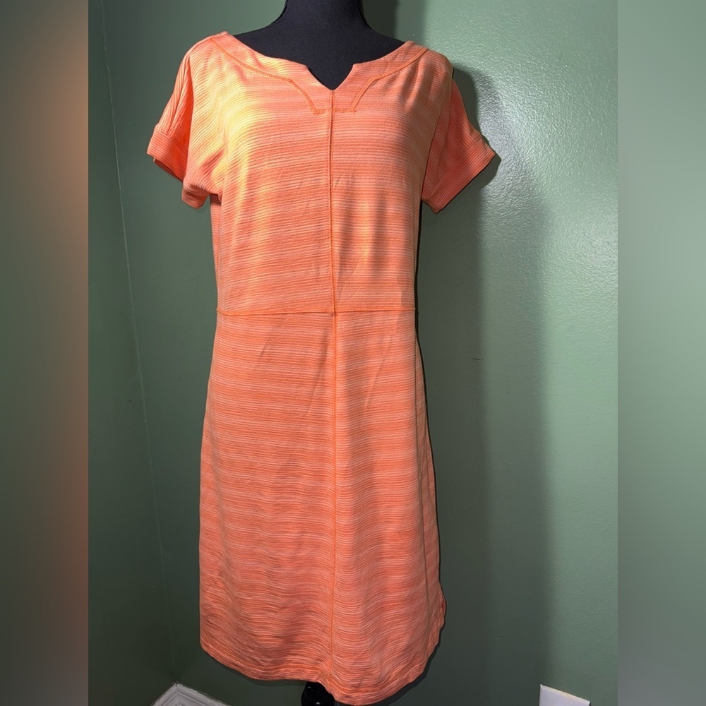 Talbots Vibrant Orange Knit Top - Picture 2 of 8